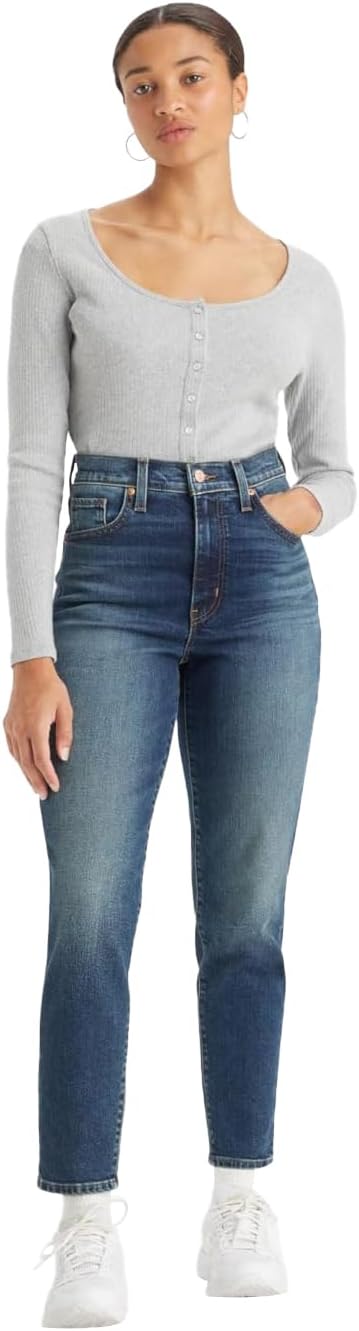 Levi's High Waist Mom Jeans Kot Pantolon Kadın