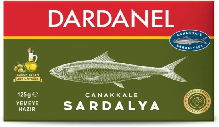 Dardanel Zeytinyağlı Çanakkale Sardalya, 125 gr