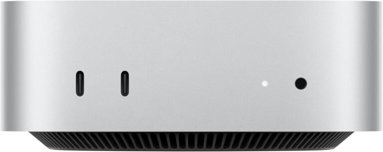 Apple Mac mini Masaüstü Bilgisayar M4 çip, 10 çekirdekli CPU ve 10 çekirdekli GPU’ya sahip: 16GB Birleşik Bellek, 256GB SSD Depolama, Gigabit Ethernet. iPhone ve iPad ile uyumlu