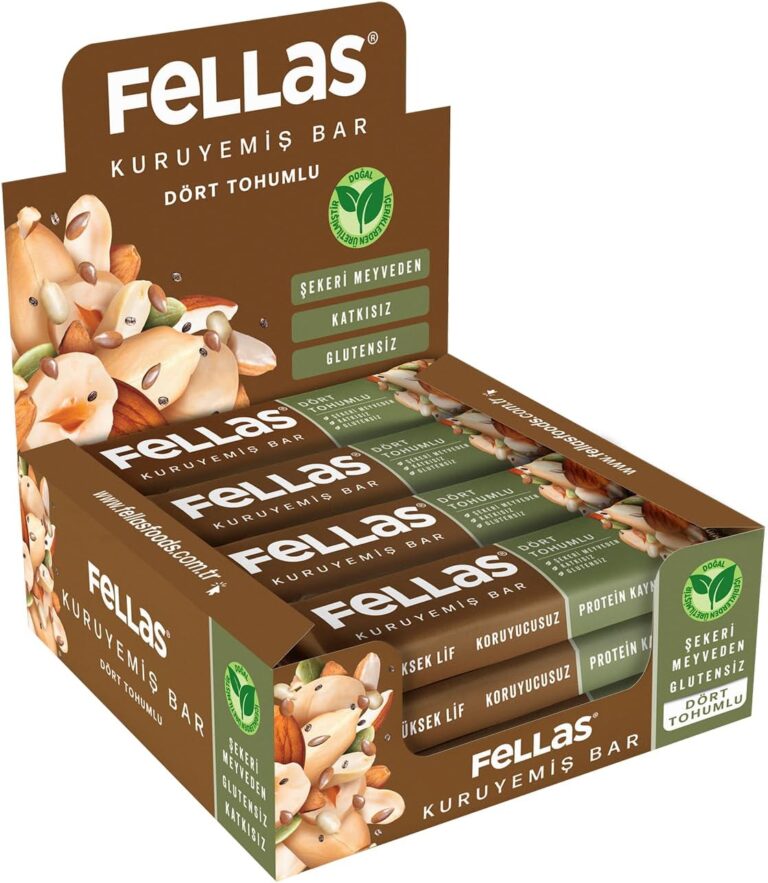 Fellas Dört Tohumlu Kuruyemiş Bar 12x30 gr