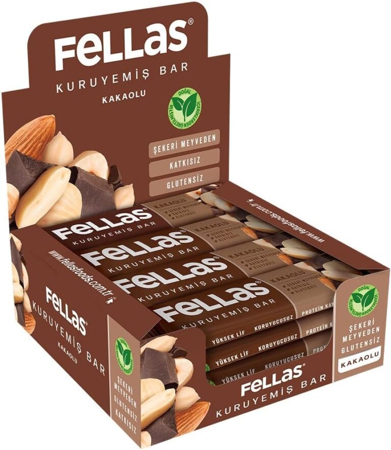 Fellas Fındıklı Kakaolu Kuruyemiş Bar 30 gr x 12 Adet