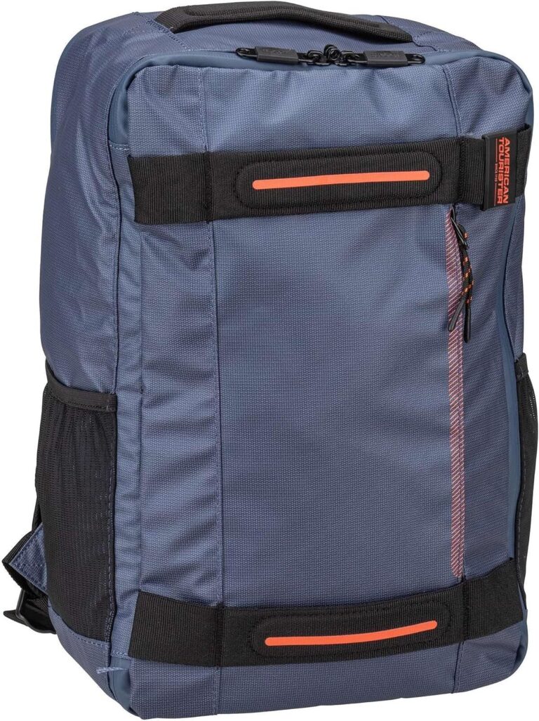 American Tourister URBAN TRACK-CABIN BACKPACK COATED NAVY/ORANGE Valiz,Orta
