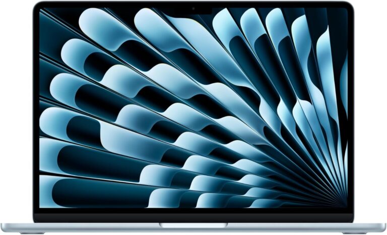 Apple 2025 M4 çipli 13 inç MacBook Air Laptop: 13.6 inç Liquid Retina Ekran, 16GB Birleşik Bellek, 256 GB SSD Depolama, 12MP Center Stage Kamera, Touch ID; Gök Mavisi