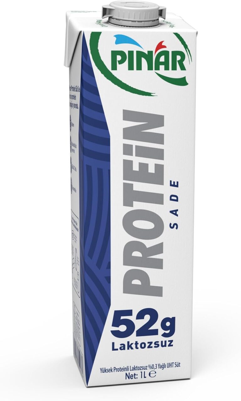 Pınar Sade Protein Süt 1L, 52g Protein, Laktozsuz