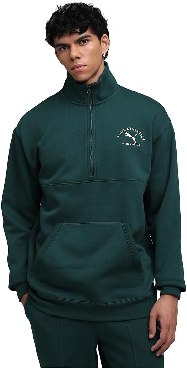 PUMA PUMA CLASS Half Zip Sweater Crew Sweats Erkek
