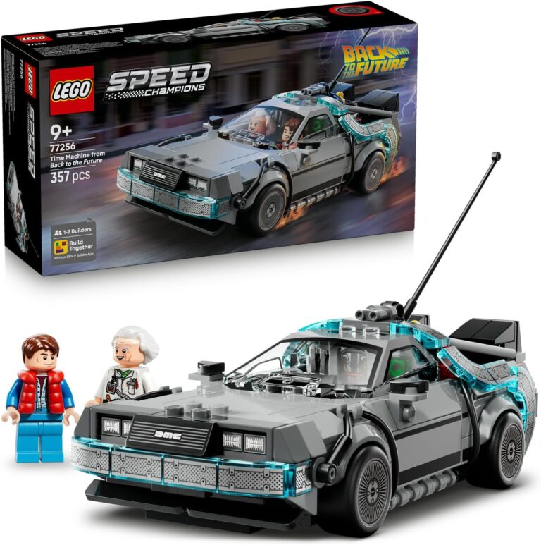 LEGO Speed Champions Geleceğe Dönüş’ten Zaman Makinesi 77256