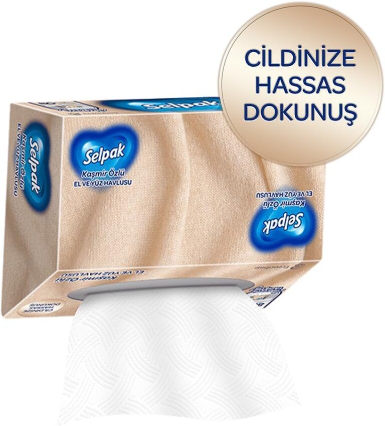 Selpak Kaşmir El Yüz Havlusu 80 Yaprak