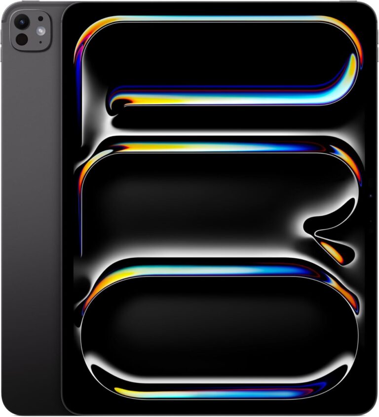 Apple iPad Pro (M5): 13 inç Ultra Retina XDR Ekran, 2 TB, 12 MP Ön/Arka Kamera, LiDAR Tarayıcısı, Wi-Fi, Face ID, Tüm Gün Süren Pil Ömrü, Standart cam — Uzay Siyahı