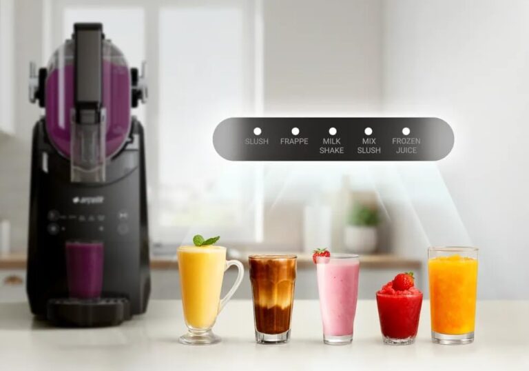Arçelik SM 6670 SlushUpTM Buzlu İçecek Makinesi, 1.8L Hazne, 5 Farklı Soğuk Kıvam, 42x18x43 cm, 170W, 12 Saat Soğuk Tutma