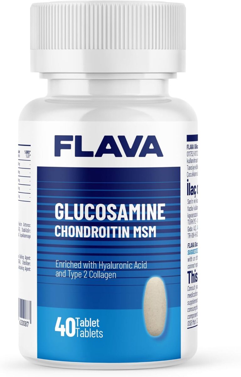 Flava Glucosamine Chondroitin Msm 40 Tablet
