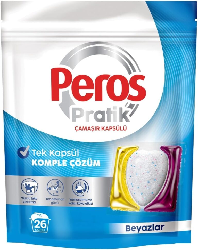 PEROS Pratik Beyazlar 26'lı Çamaşır Kapsülü