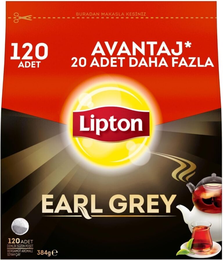 Lipton Earl Grey Demlik Poşet 120li