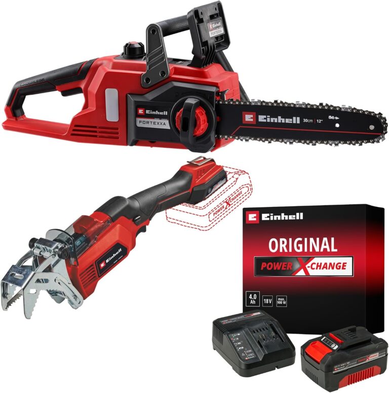 Einhell FORTEXXA 18/30 + GE-GS 18/150 Li Akülü Ağaç Kesme ve Dal Kesme Seti (4,0 Ah Akü ve Şarj Cihazı Dahildir)