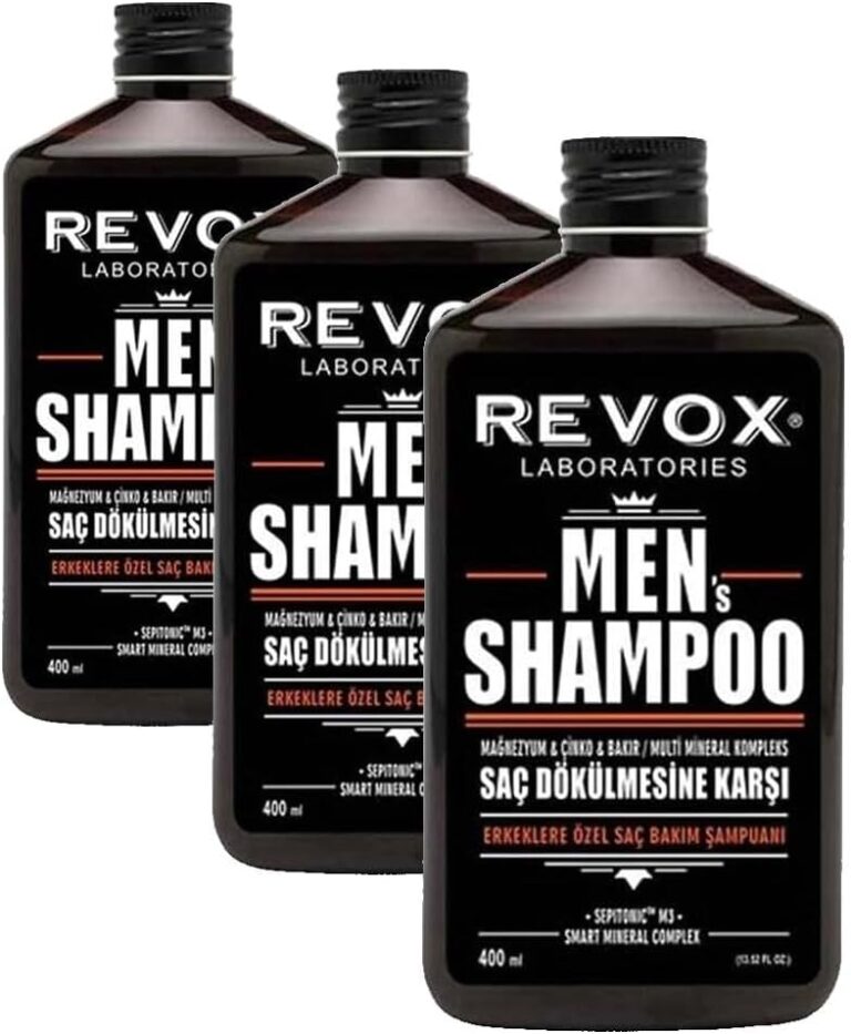 Revox Men Şampuan (400 ml) (3 paketi)