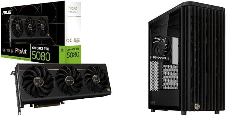 PROART-RTX5080-O16G + PROART PA401 WOOD TG PWM BLACK Bundle